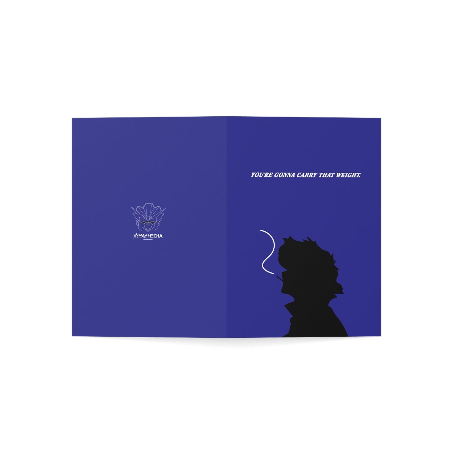 Cowboy Bebop Birthday Card – Spike Spiegel Anime Greeting Card – “You’re Gonna Carry That Weight” Manga Gift