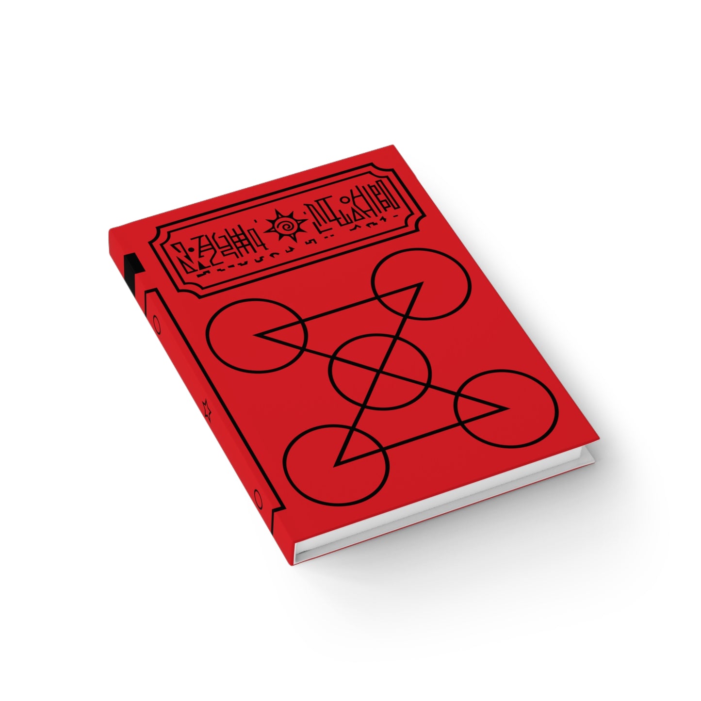 Zatch Bell Red Spellbook Notebook β Anime Journal β Mamodo Grimoire Inspired Gift for Fans & Collectors