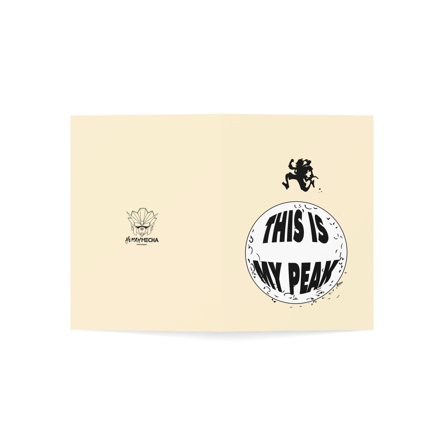 One Piece Birthday Card β Monkey D. Luffy Gear 5 Anime Greeting Card β Custom Manga Gift for Fans