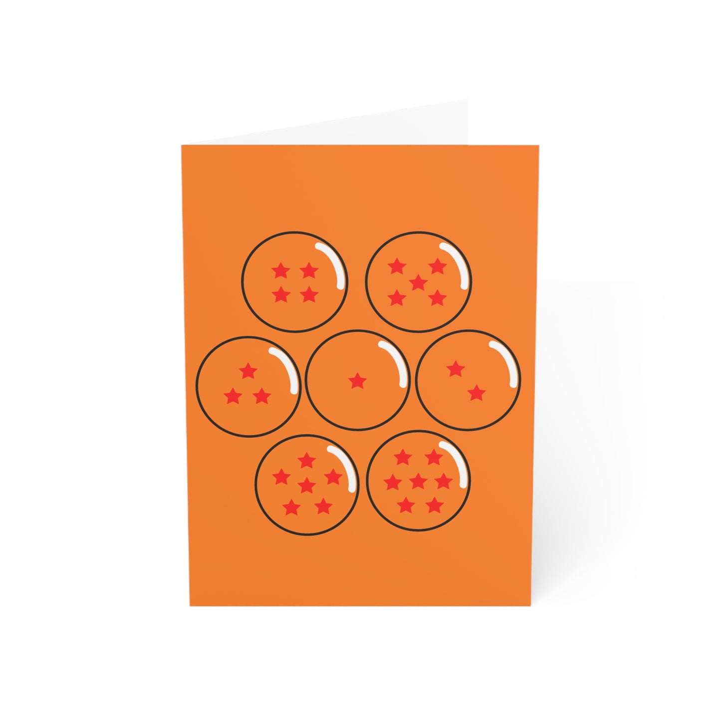 Dragon Ball Birthday Card β Custom Anime Manga Greeting Card β Dragon Balls Collectible Gift