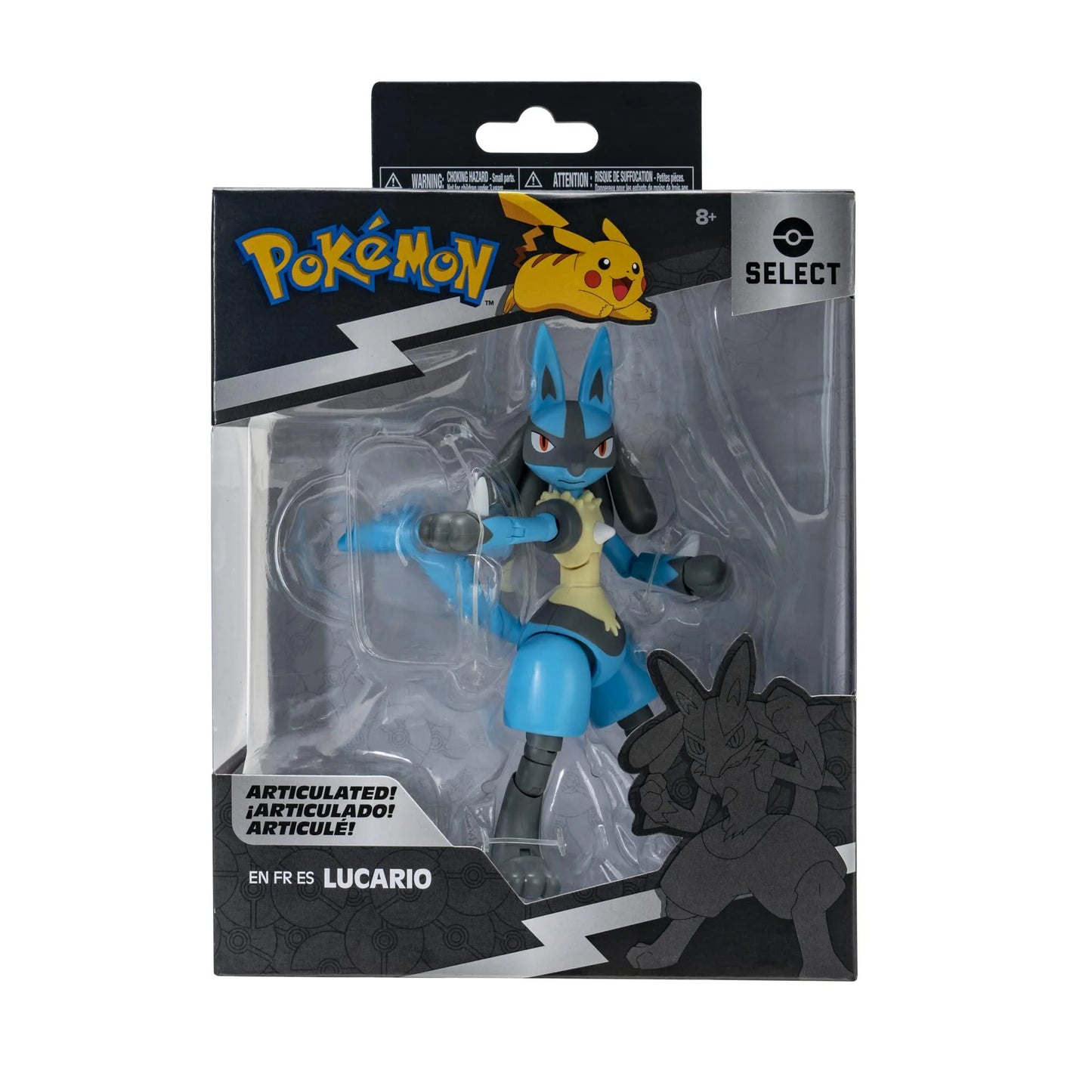 Pokemon Select Figure - Lucario (Articulated Action Figure)