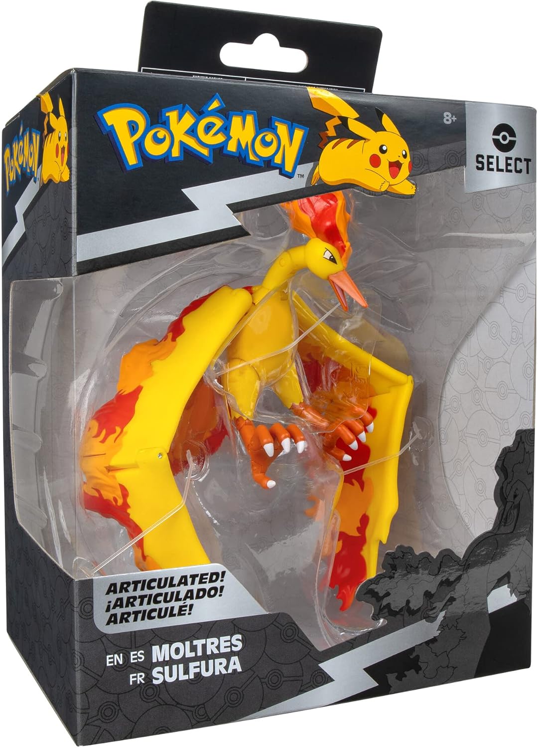Pokémon Select Figure - Moltres (Articulated Battle Figure)