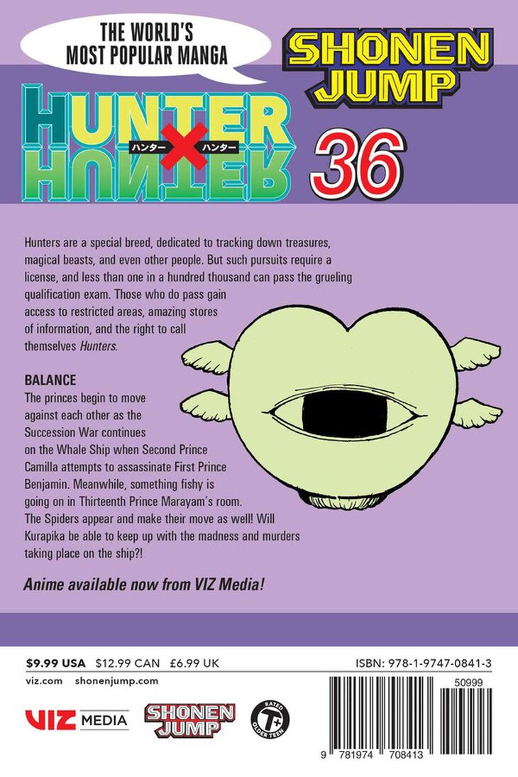 Hunter x Hunter, Vol 36