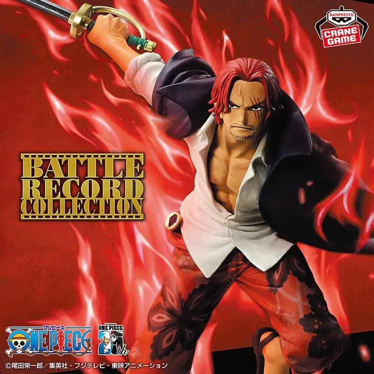 Banpresto - One Piece - Shanks, Bandai Spirits Battle Record Collection Figure