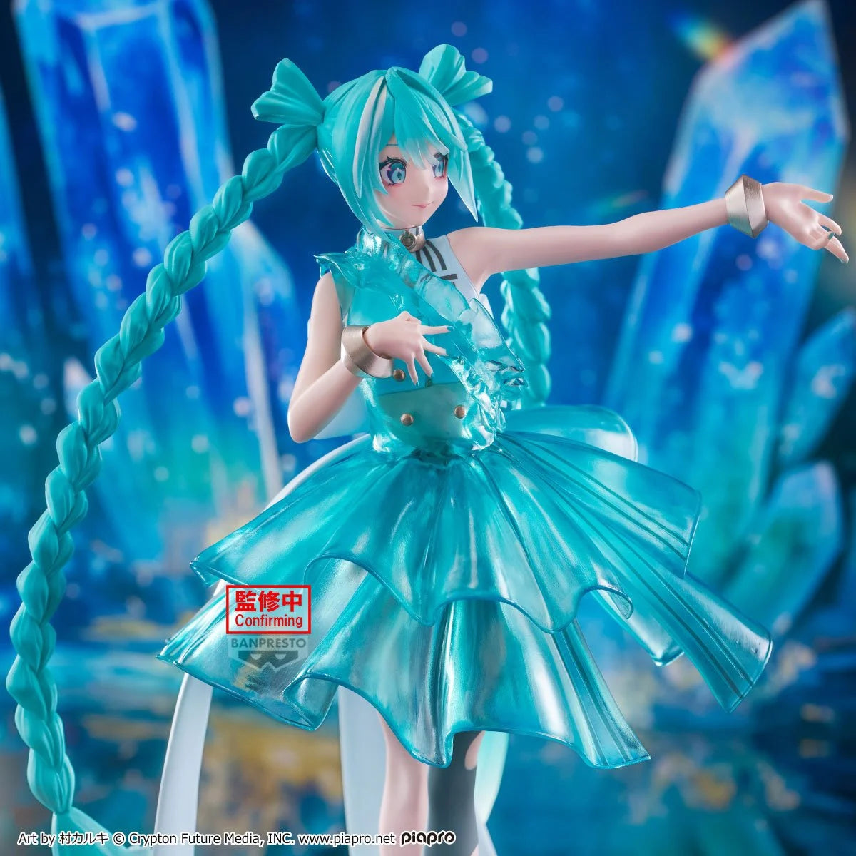 Vocaloid - Hatsune Miku - EmeraldGem Evolve Clearluxe Statue