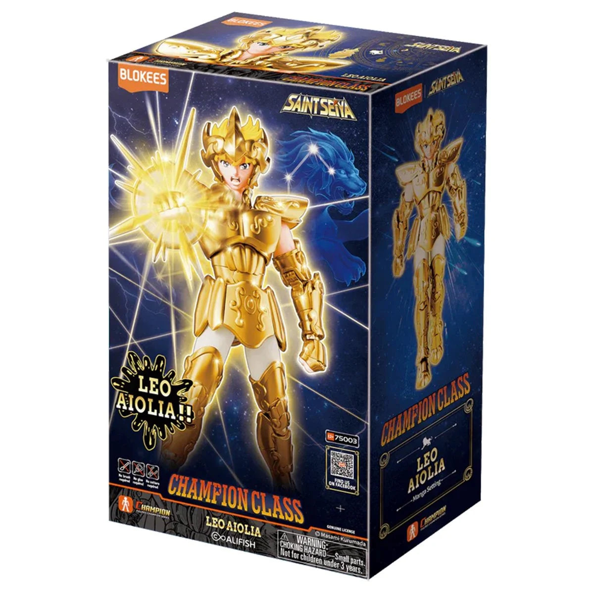 Saint Seiya - Champion Class Leo Aiolia - Blokees Model Kit