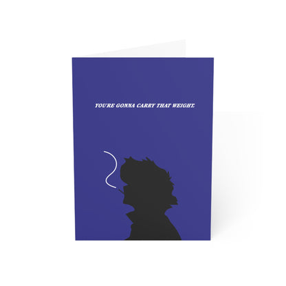 Cowboy Bebop Birthday Card – Spike Spiegel Anime Greeting Card – “You’re Gonna Carry That Weight” Manga Gift