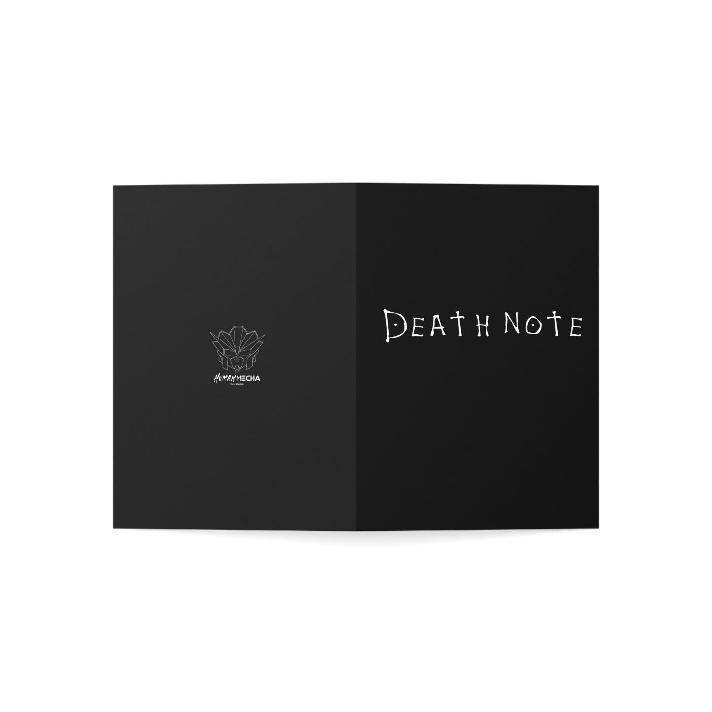 Death Note Birthday Card – Anime-Inspired Dark Manga Book Greeting Card – Gift for Anime & Manga Fans