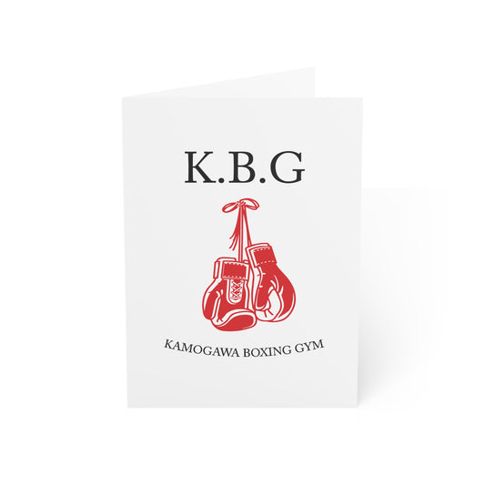 Hajime no Ippo Kamogawa Boxing Gym Birthday Card - Anime Manga Greeting Card - Boxing Fan Gift