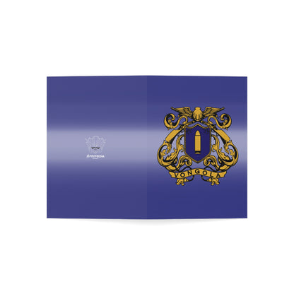 Katekyo Hitman Reborn Greeting Card – Vongola Family Crest Anime Birthday Card – Manga Gift for Otaku Fans