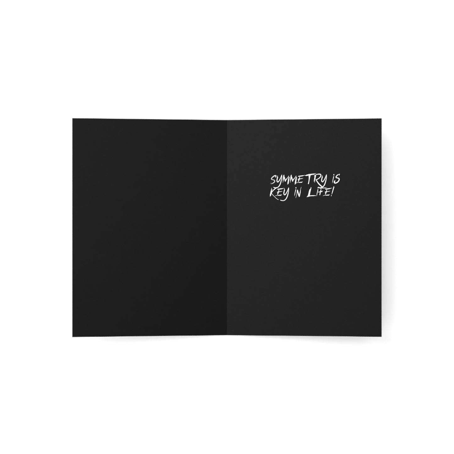 Soul Eater Birthday Card – Death the Kid Anime Greeting Card – Symmetry Lover Otaku Gift