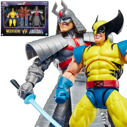 Marvel Legends Series - Gamerverse - Wolverine vs. Silver Samurai 6-Inch Action Figures