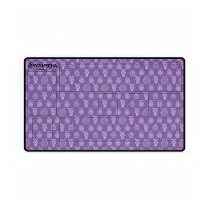 Gum Gum Purple Anime TCG Playmat / Desk Mat – One Piece Inspired Devil Fruit Mouse Pad – 23.6 x 13.8 Smooth Surface, Non-Slip