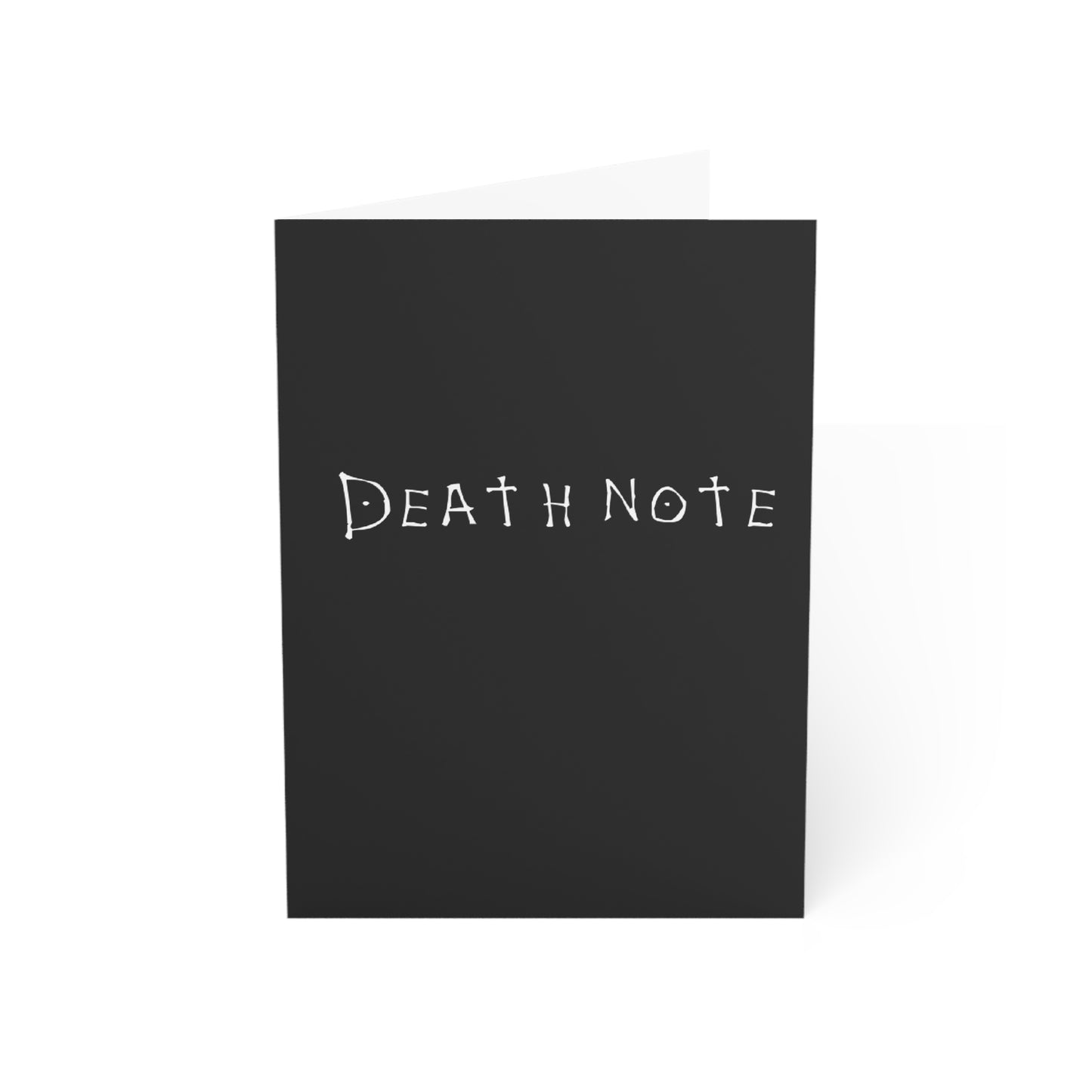 Death Note Birthday Card – Anime-Inspired Dark Manga Book Greeting Card – Gift for Anime & Manga Fans