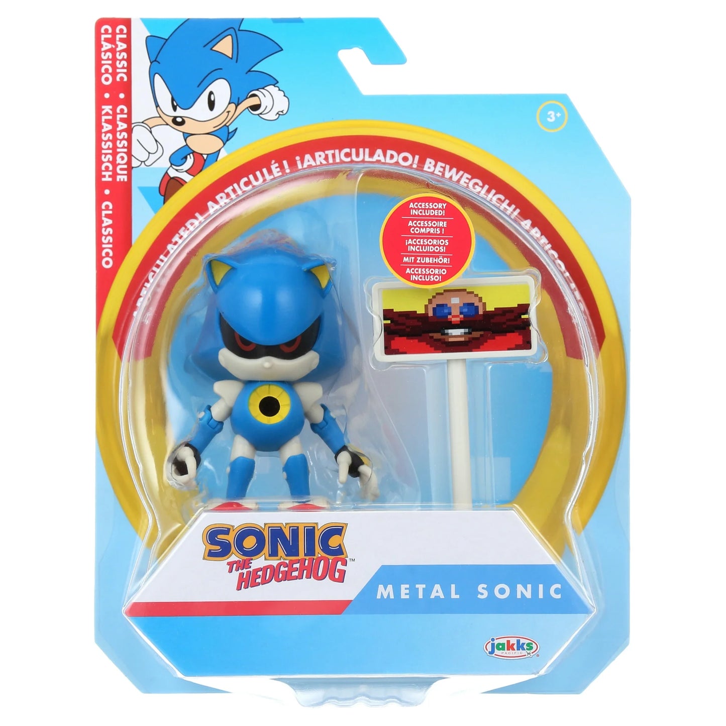 Jakks Pacific - Sonic the Hedgehog - Classic Metal Sonic Action Figure