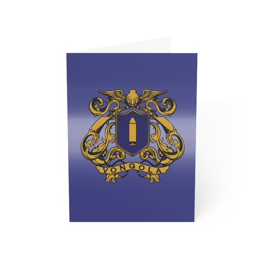 Katekyo Hitman Reborn Greeting Card – Vongola Family Crest Anime Birthday Card – Manga Gift for Otaku Fans