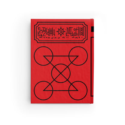Zatch Bell Red Spellbook Notebook – Anime Journal – Mamodo Grimoire Inspired Gift for Fans & Collectors