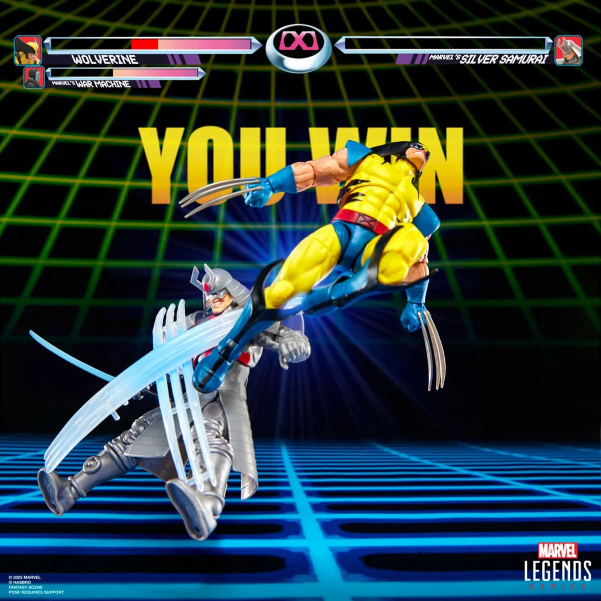 Marvel Legends Series - Gamerverse - Wolverine vs. Silver Samurai 6-Inch Action Figures