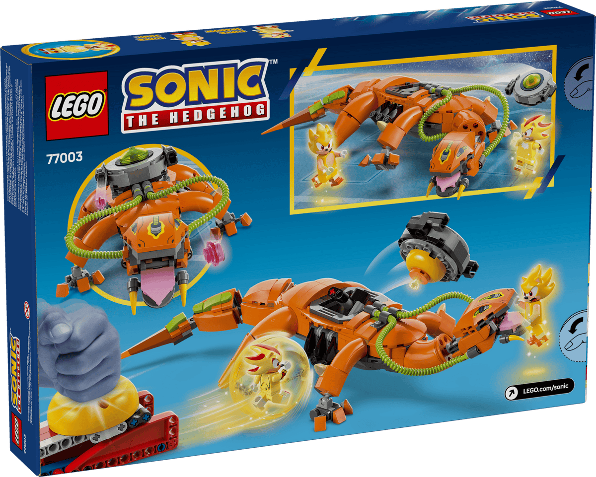 LEGO Sonic the Hedgehog Super Shadow vs. Biolizard