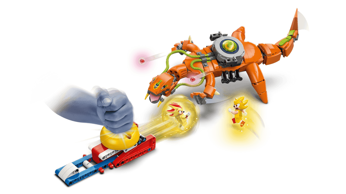 LEGO Sonic the Hedgehog Super Shadow vs. Biolizard