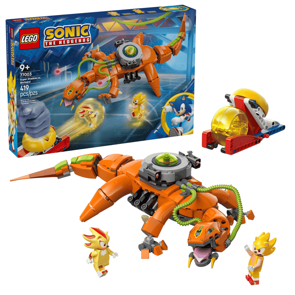 LEGO Sonic the Hedgehog Super Shadow vs. Biolizard