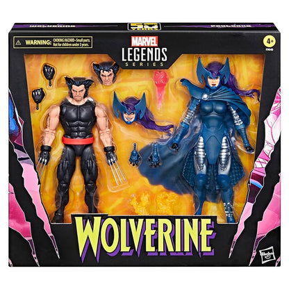 Marvel Legends Wolverine 50th Anniversary Wolverine and Psylocke 2-Pack