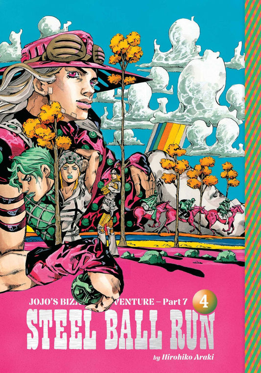 JoJo’s Bizarre Adventure: Part 7--Steel Ball Run, Vol. 4
