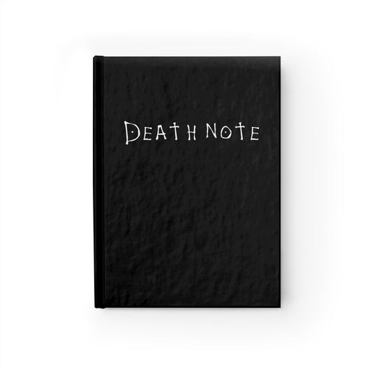 Death Note Anime Notebook – Light Yagami & Ryuk Inspired Hardback Journal – Blank Pages Gift for Fans