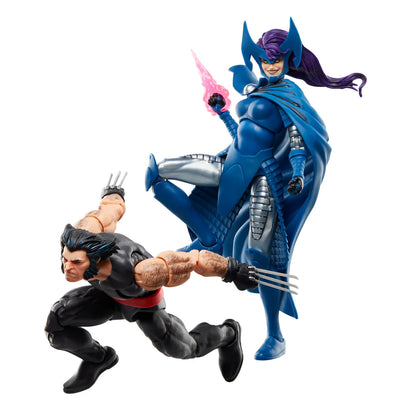 Marvel Legends Wolverine 50th Anniversary Wolverine and Psylocke 2-Pack