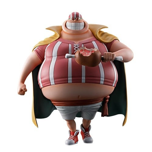 One Piece Lucky Roux Red Hair Pirates Masterlise Expiece Ichibansho Statue