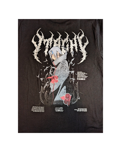 Naruto Shippuden – Itachi Uchiha Collab T-Shirt | CVLA Anime Graphic Tee