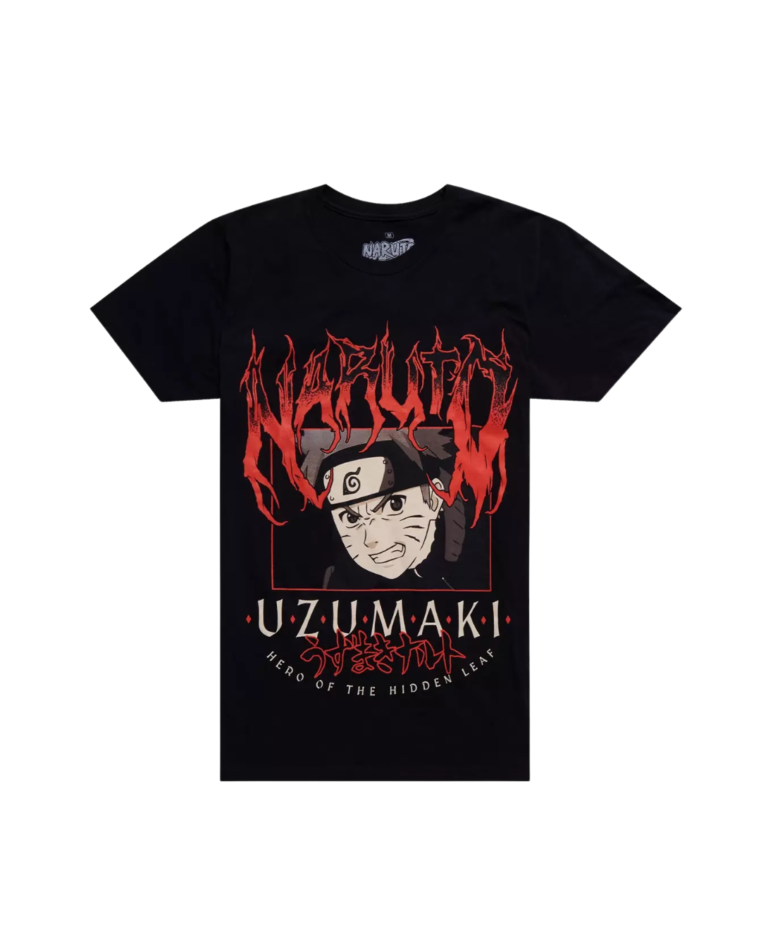 Naruto Shippuden Uzumaki Clan Metal T-Shirt