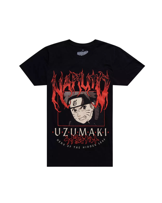 Naruto Shippuden Uzumaki Clan Metal T-Shirt
