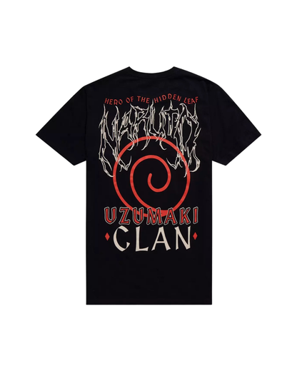 Naruto Shippuden Uzumaki Clan Metal T-Shirt
