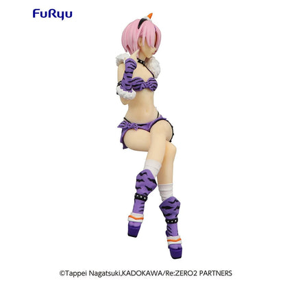 Re:Zero Starting Life in Another World - Ram Demon Costume - Another Color Version Noodle Stopper Statue