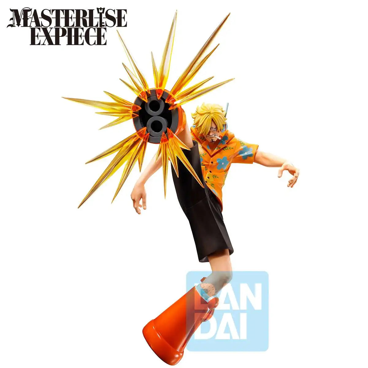 One Piece Sanji Burst of Energy Masterlise Expiece Ichibansho Statue