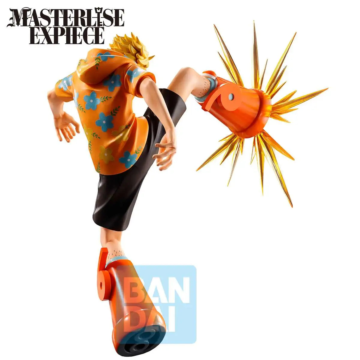 One Piece Sanji Burst of Energy Masterlise Expiece Ichibansho Statue