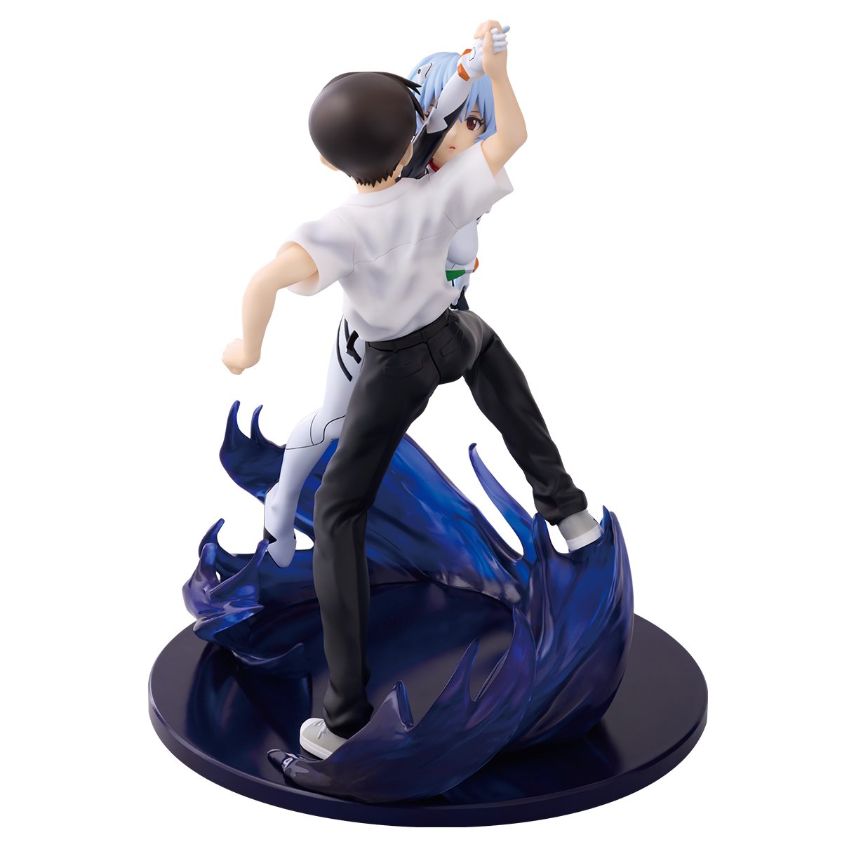 Neon Genesis Evangelion Shinji Ikari and Rei Ayanami Evangelion 2.22 Ichibansho Revible Moment Statue