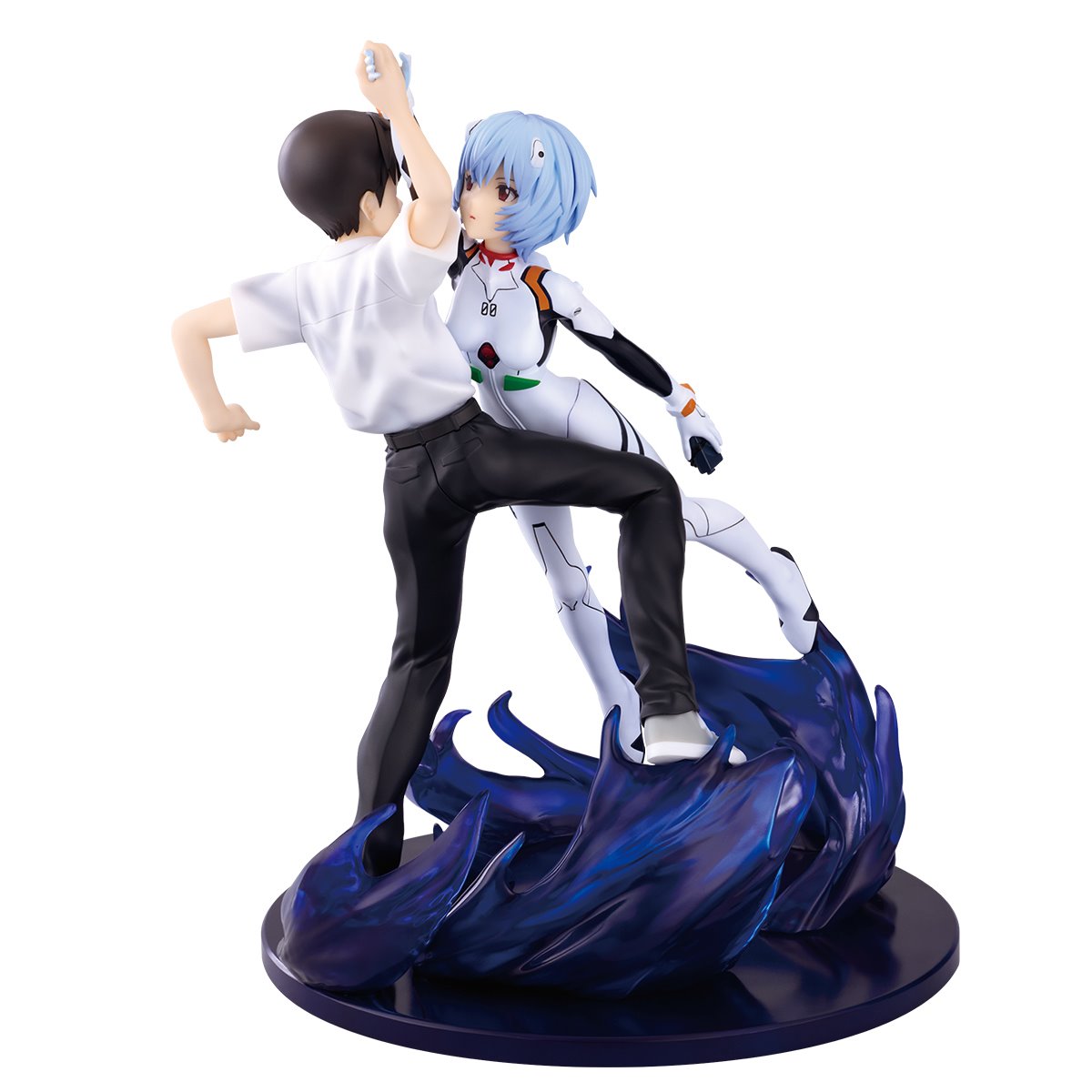 Neon Genesis Evangelion Shinji Ikari and Rei Ayanami Evangelion 2.22 Ichibansho Revible Moment Statue